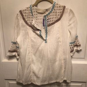 Embroidered tunic